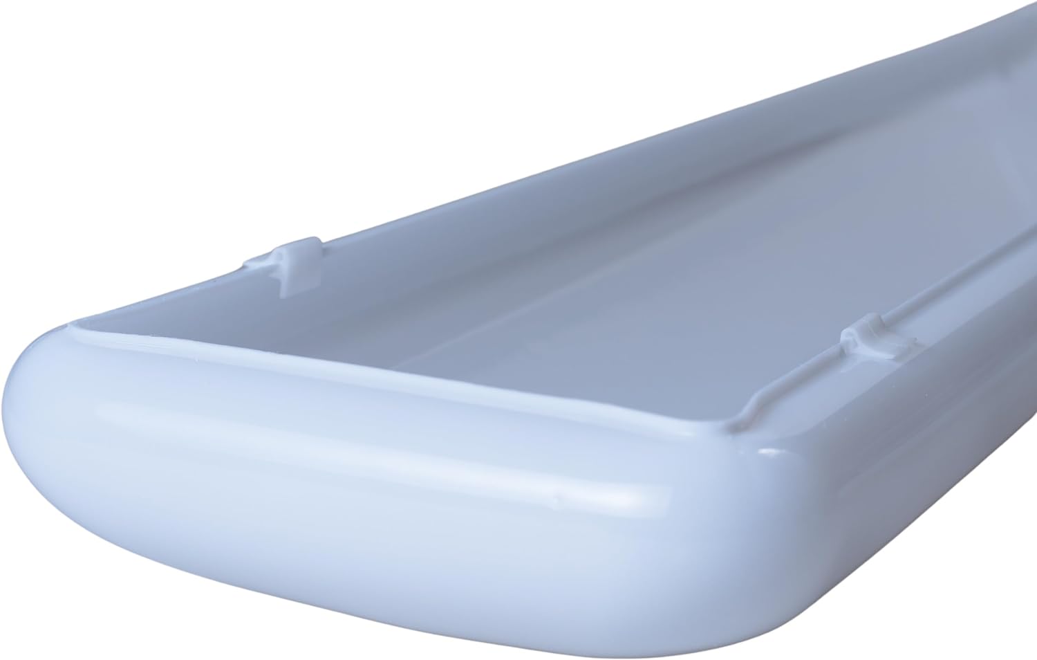 Puff Diffuser Replacement Lens, 4ft Fixture Compatible, White, Acrylic, Includes Mounting Clips, Cloud Diffuser Replacement Lens (LPM-17052S)