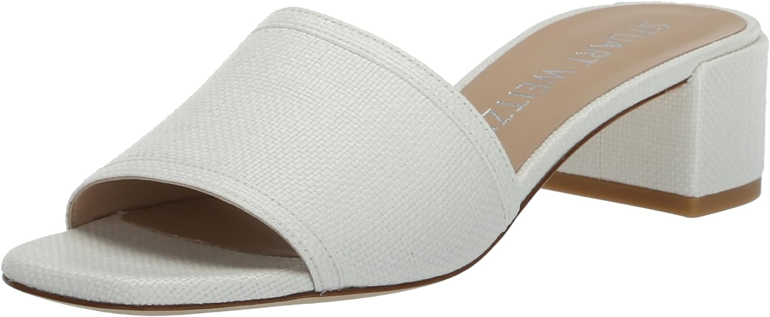 Stuart Weitzman Women's Cayman Block Slides