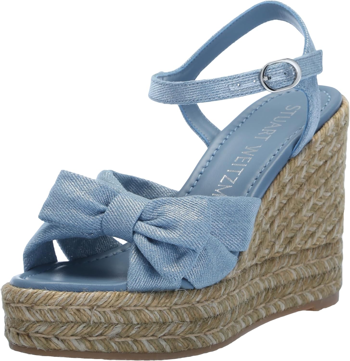 Stuart Weitzman Women's Sofia Espadrille Wedge Platform