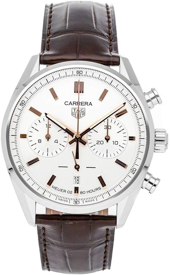 Tag Heuer Chronograph Automatic White Dial Men's Watch CBN2013.FC6483