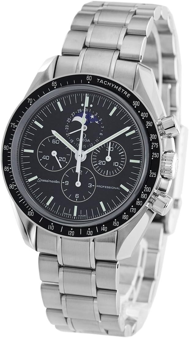 Omega Men's 3576.50 Speedmaster Moon Phase Mechanical Chronograph Watch