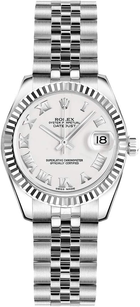 Rolex Lady-Datejust 26 179174 White Dial with Roman Numerals