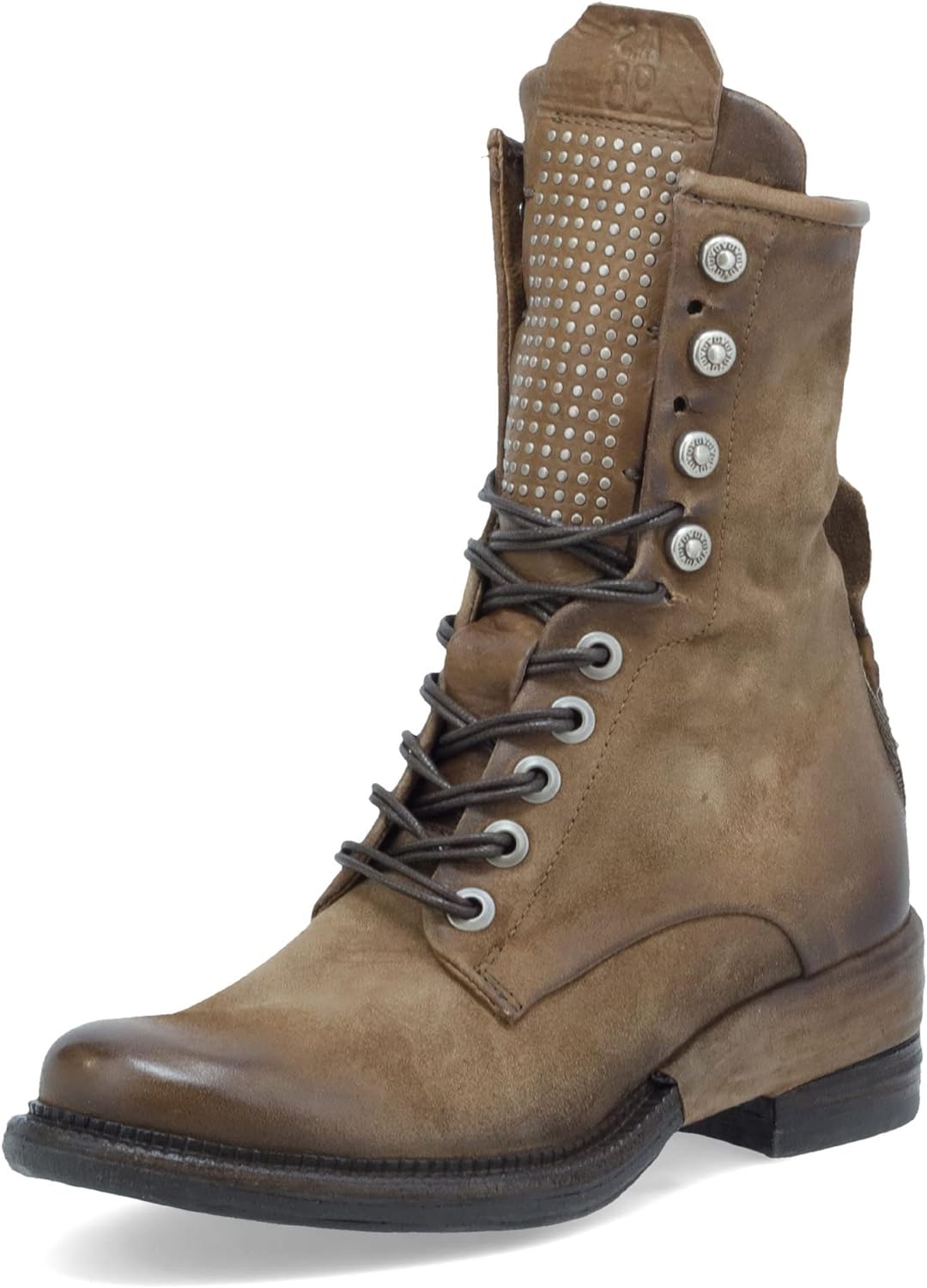 A.S.98 Saunder Women's Lace-Up Combat Boot