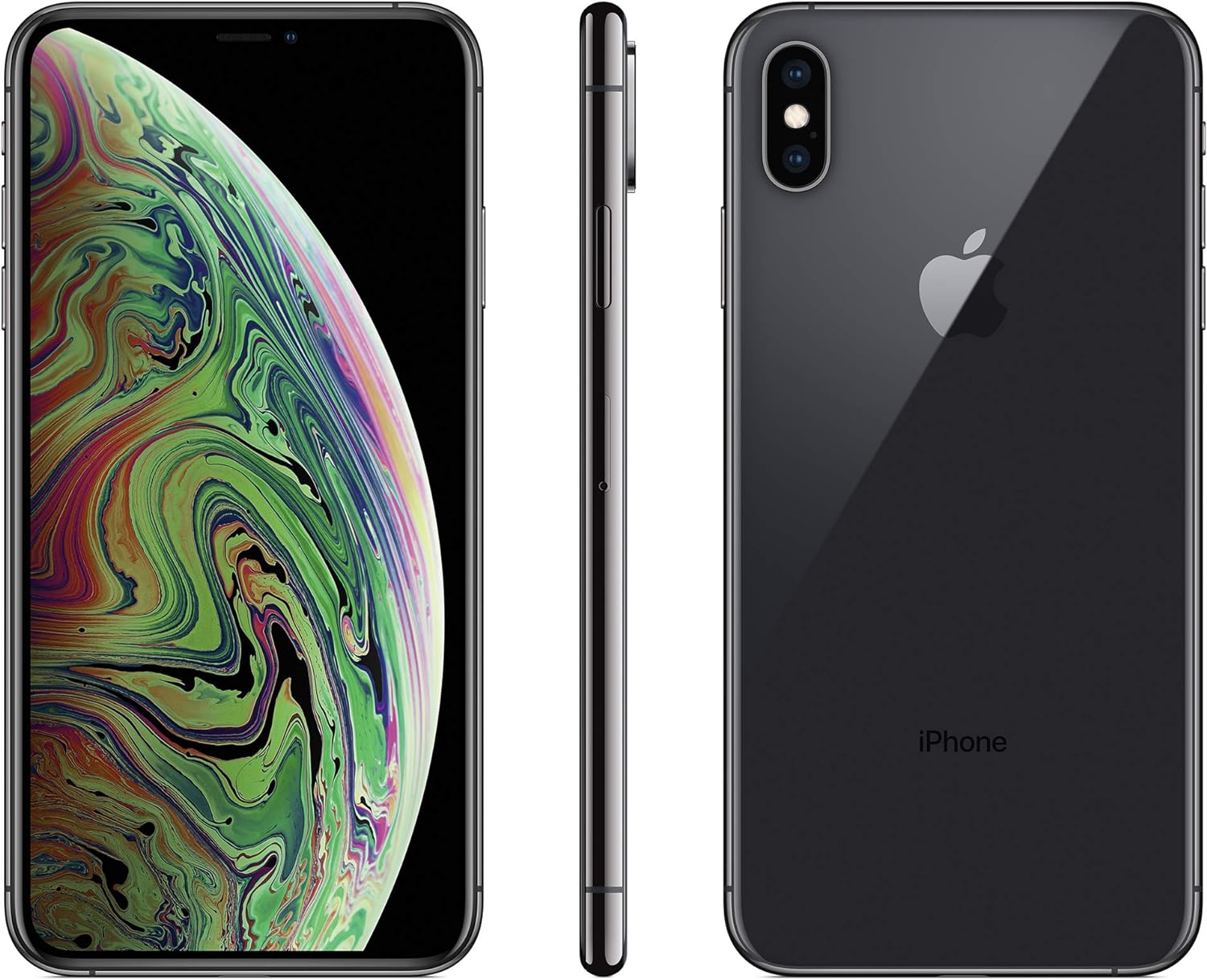 Apple iPhone XS Max, 512GB, Space Gray - For Verizon (Renewed)