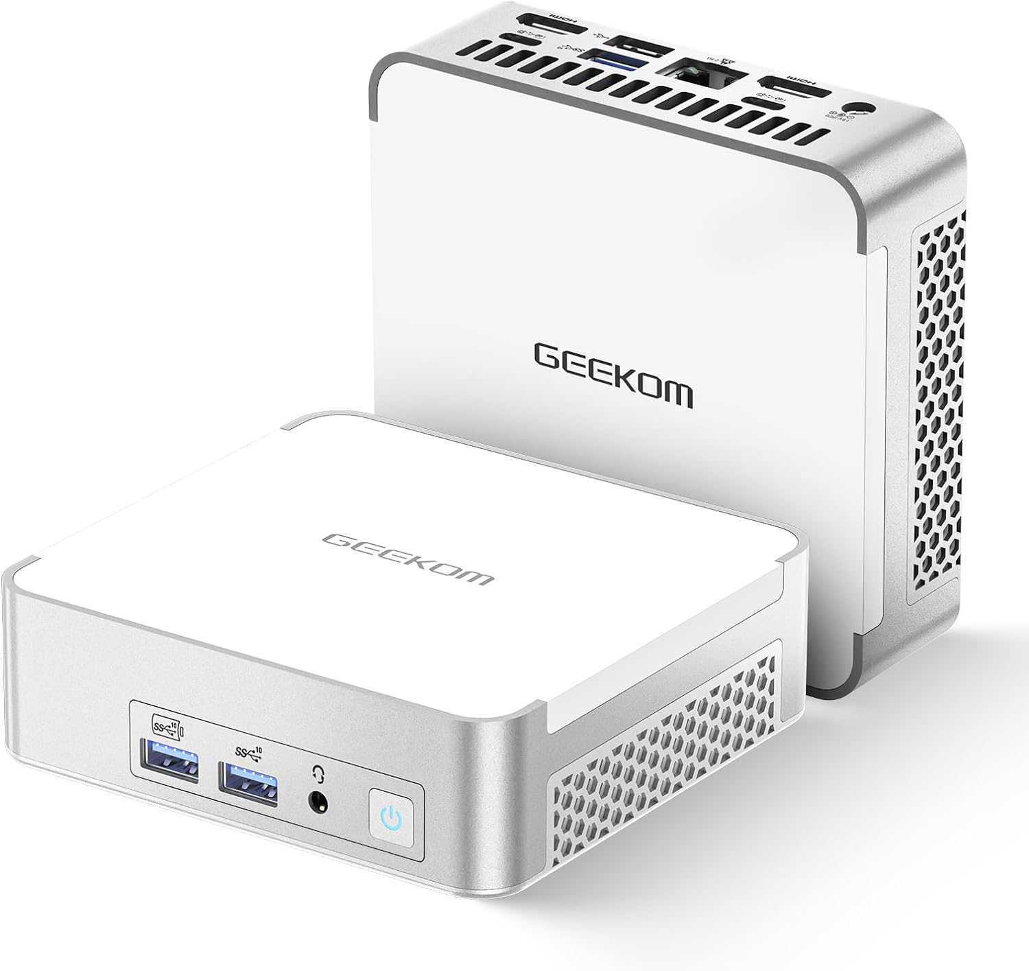 GEEKOM XT12 Pro Mini PC, 12th Gen Intel i9-12900H NUC12 Mini Computers(14C/20T,Up to 5GHz), 32GB DDR4 RAM &amp; 1TB PCIe Gen 4 SSD Mini PC Windows 11 Pro, 8K/Quad Display/USB4.0/WiFi 6E/BT5.2/2.5G LAN