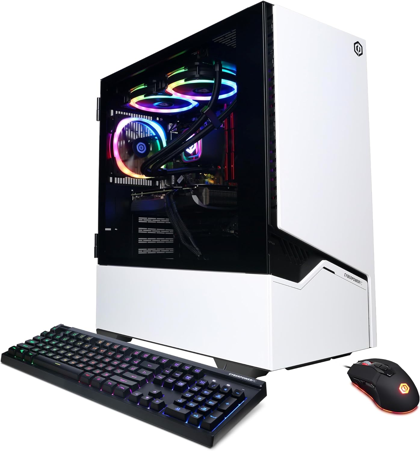 CyberPowerPC Gamer Supreme Liquid Cool Gaming PC, AMD Ryzen 7 7800X3D 4.2GHz, GeForce RTX 4070 Super 12GB, 32GB DDR5, 1TB PCIe Gen4 SSD, WiFi Ready &amp; Windows 11 Home (SLC8470A)