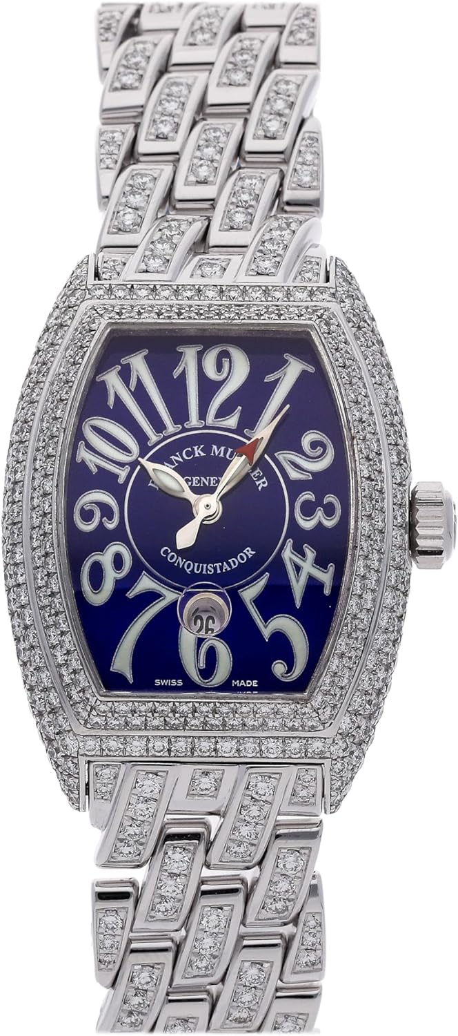 Franck Muller Conquistador Automatic Blue Dial Watch 8005LSCDF (Pre-Owned)