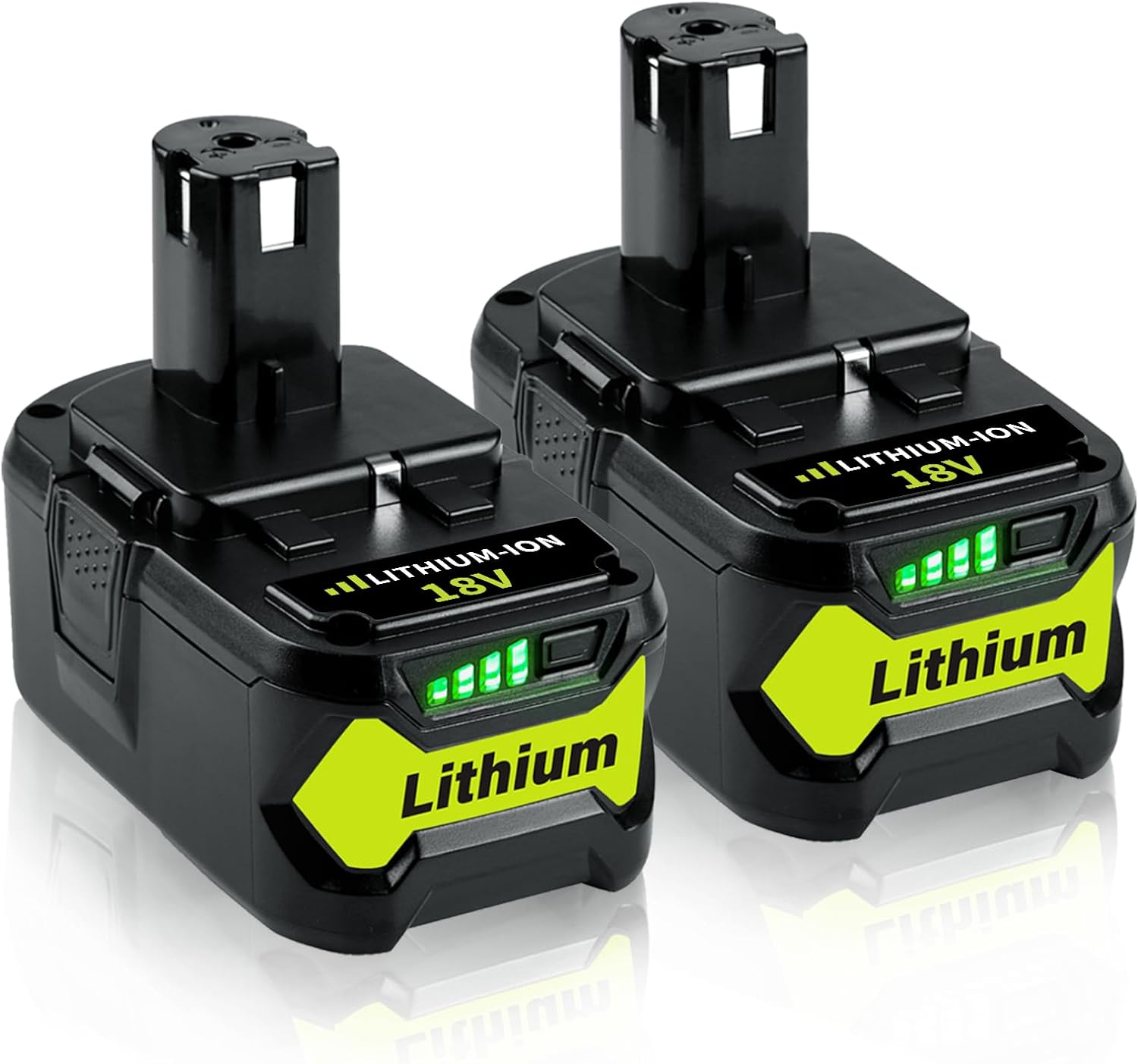 2Pack P108 7.0Ah Replacement for Ryobi 18v Battery Compatible with Ryobi 18Volt Lithium-ion Plus P102 P103 P104 P105 P107 P109 P190 P191 P122 Batteries