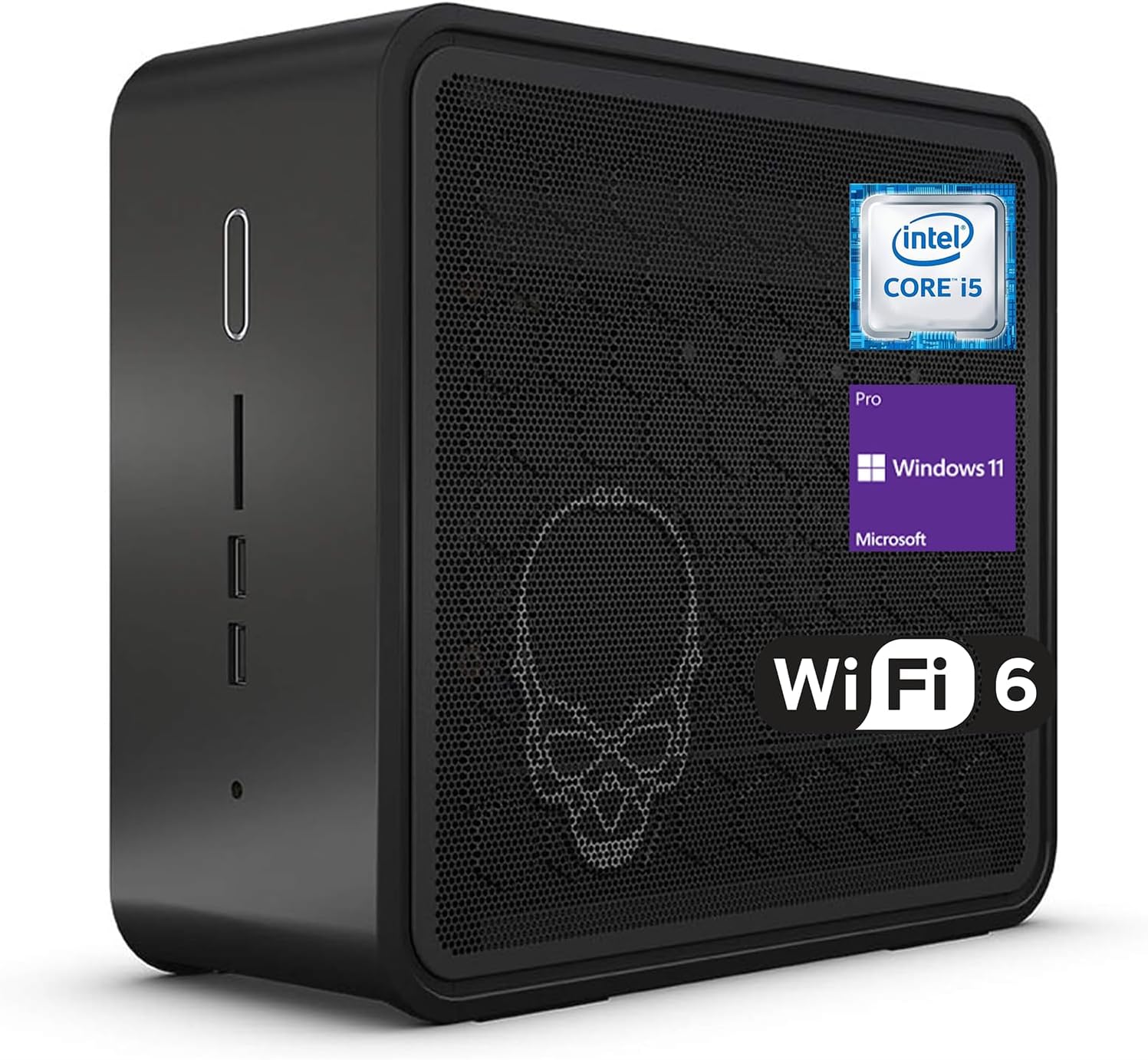 Intel NUC Business Mini PC Desktop, Core i5-9300H, 16GB RAM, 512GB PCIe SSD, Thunderbolts, HDMI, RJ-45, SD Card Reader, Wi-Fi 6, Windows 11 Pro, Black, NUC9QN